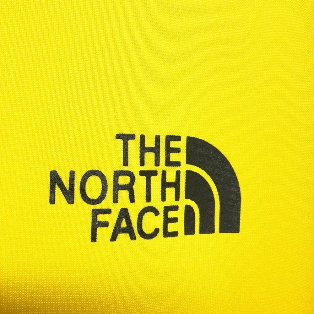 The North Face Track Jacket Mens XL Yellow Green‎ Stripe Full Zip Athleisure